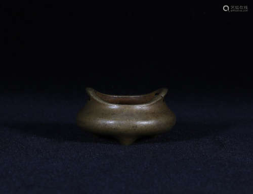 Bronze Censer Qing Style