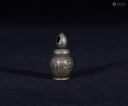 Bronze Stupa Qing Style