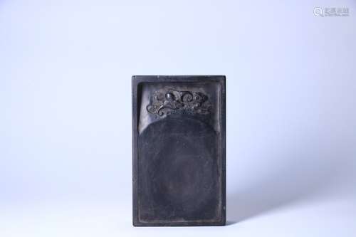 A Chinese Inkstone With Mark