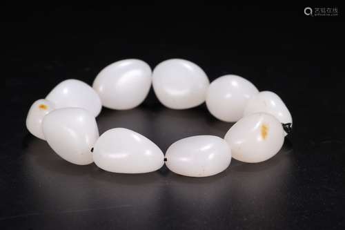 A Chinese Hetian Jade Bracelet