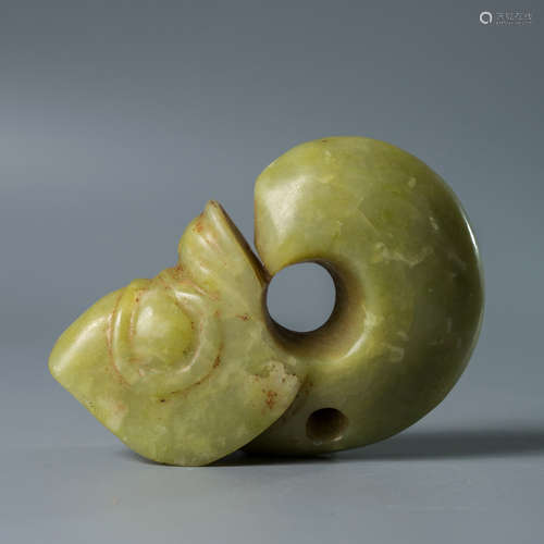 A Chinese Jade Carved Ornament