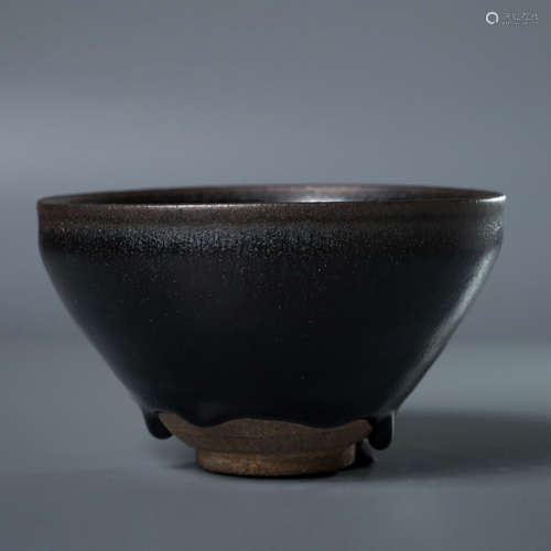 A Chinese Jian Kiln Black Glaze Porcelain Cup