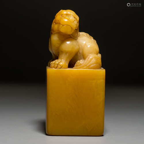 A Chinese Shoushan Stone Seal