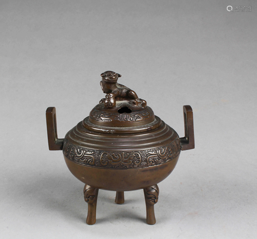 Chinese Bronze Censer