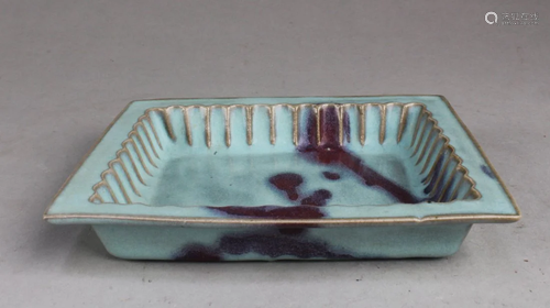 Chinese Porcelain Rectangular Pot