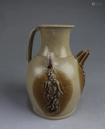 A Pottery Ewer