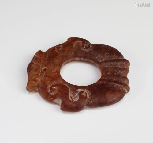 A Carved Jade Ornament