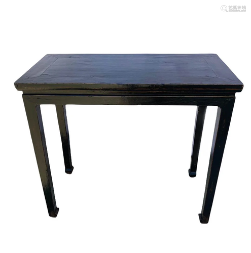 A Black Table