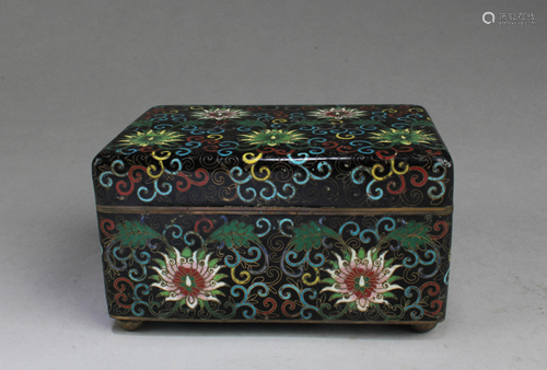 Antique Chinese Rectangular Shaped Box