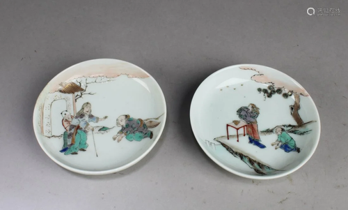 Two Porcelain Plates