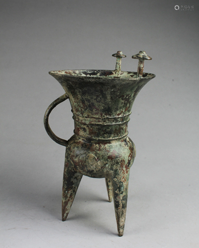 A Bronze Tripod Censer