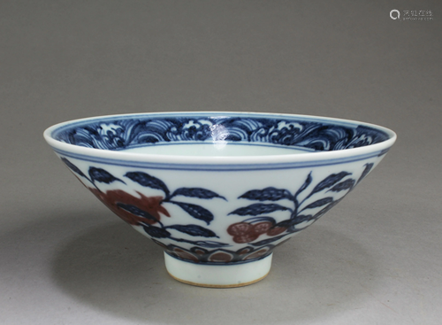 Chinese Blue & White Bowl