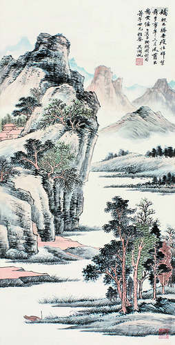 吴湖帆 山水