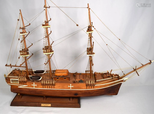 MANUEL BERNARDO ADAMASTOR SHIP MODEL