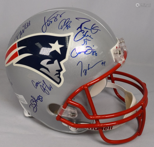 PATRIOT SUPER BOWL XXXIX AUTOGRAPHED HELMET