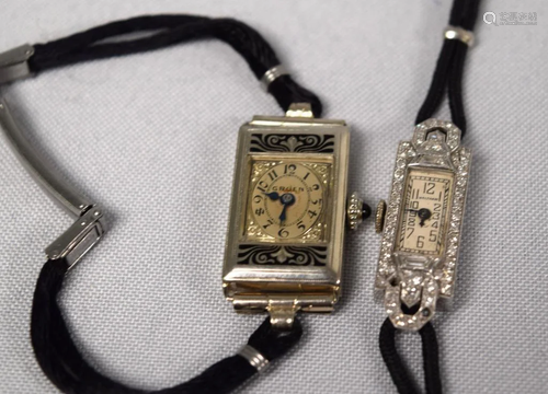 2 LADIES COCKTAIL WRIST WATCHES