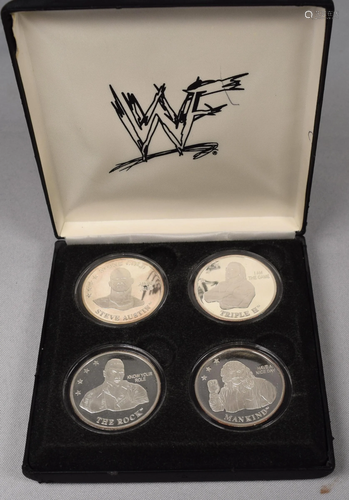 WWF SILVER COIN SET