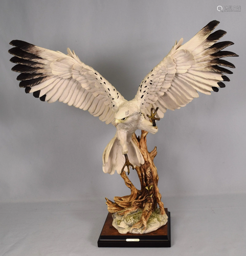 GUISEPPE ARMANI HAWK PORCELAIN SCULPTURE