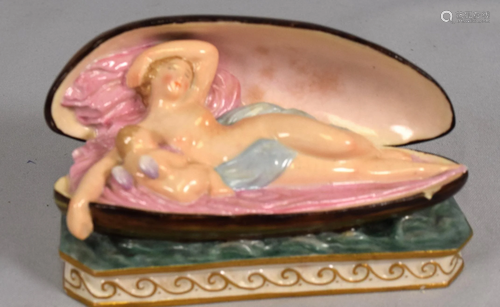 GERMAN MEISSEN FIGURINE VENUS & CUPID