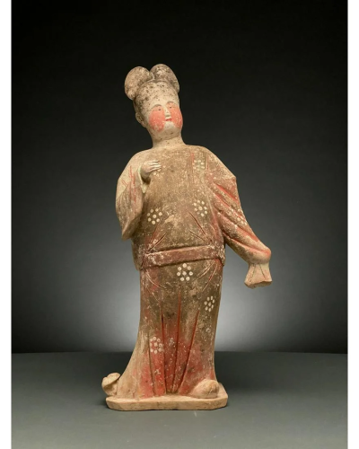 CHINA, TANG DYNASTY POTTERY COURT LADY - TL TESTED