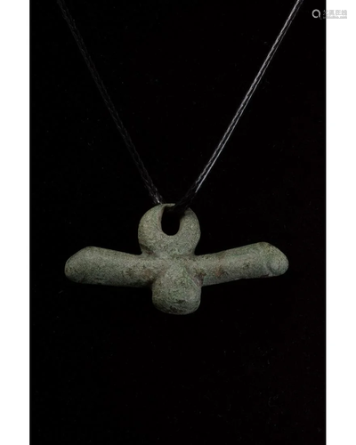 ROMAN BRONZE DOUBLE PHALLUS PENDANT