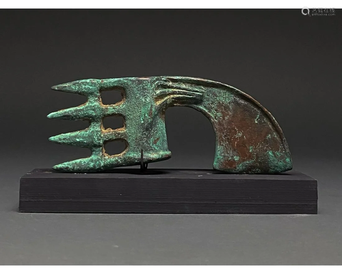 SUPERB BRONZE AGE LURISTAN SPIKED AXE