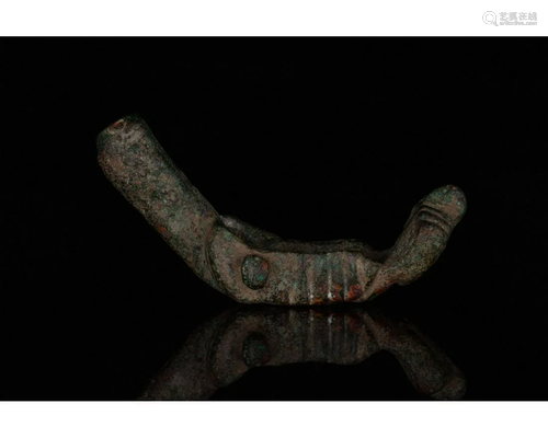 ROMAN BRONZE PHALLIC PENDANT