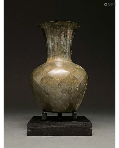 ROMAN BRONZE WINE VESSEL