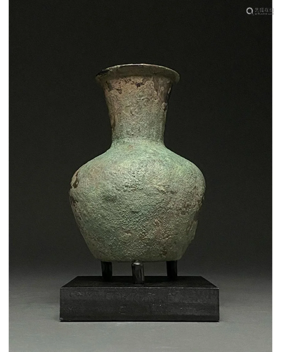 ROMAN BRONZE WINE VESSEL