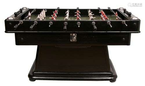 French Art Deco Ebonised Football Table C.1930