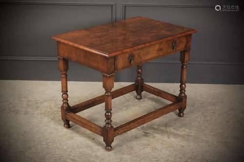 17th Century Walnut Side Table