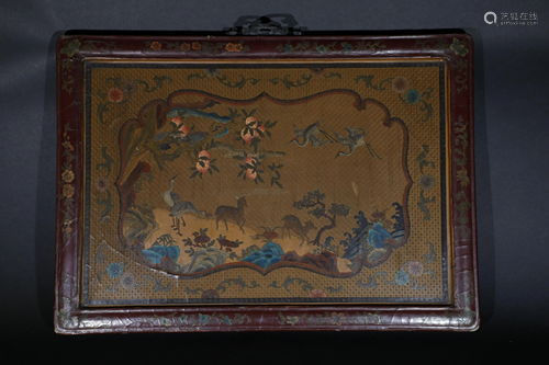 A CHINESE DISPLAY HANGER ITEM