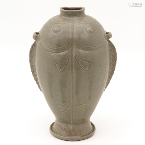 A Celadon Vase