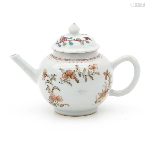 A Polychrome Decor Teapot