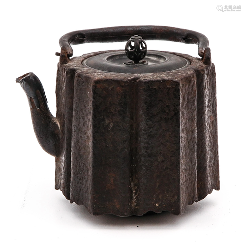 A Metal Teapot