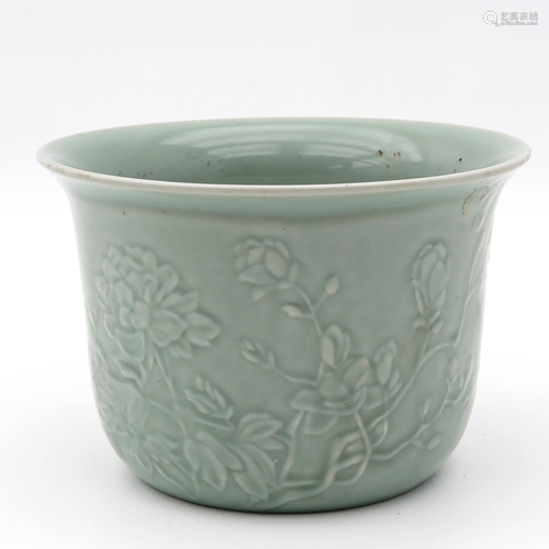 A Celadon Planter