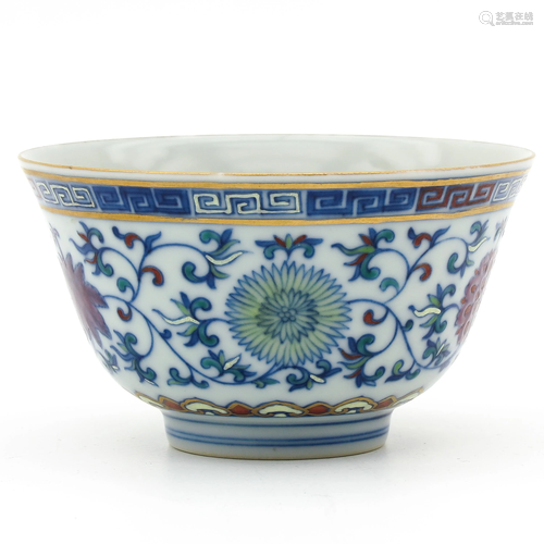 A Small Doucai Bowl