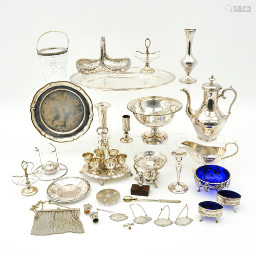 A Lot of Silver Plated Items
