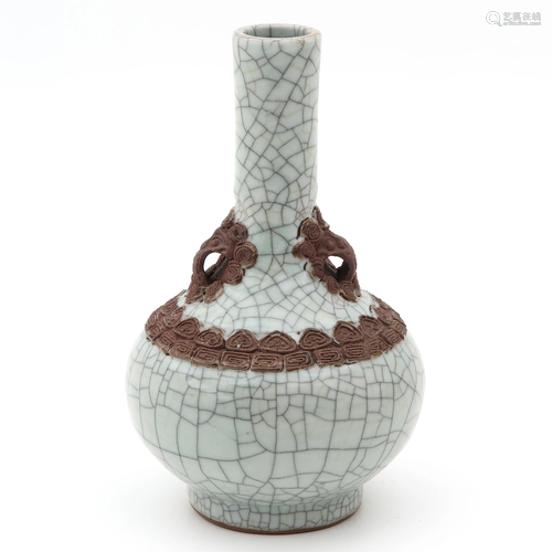 A Celadon Vase