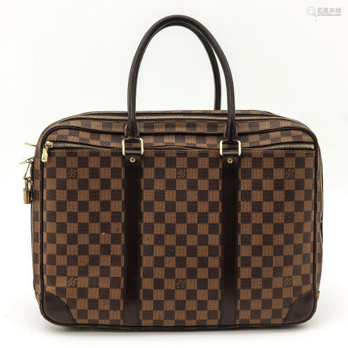 A Custom Made Louis Vuitton Travel Bag