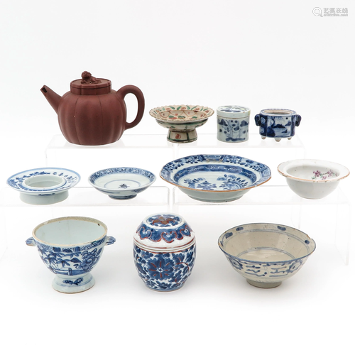 A Collection of Porcelain