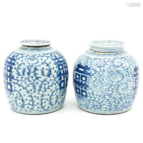 A Pair of Ginger Jars