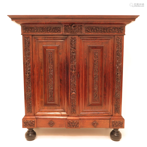 An 18th Century Cushion Cabinet