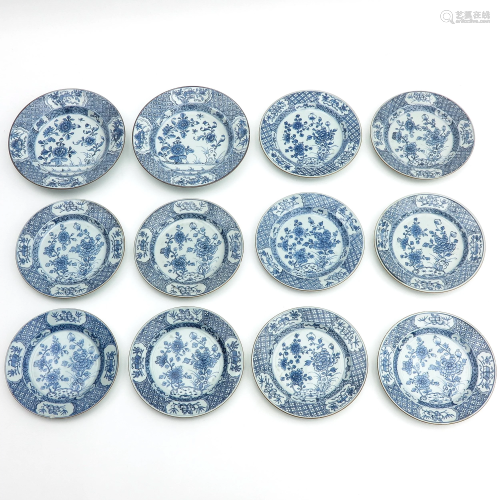 A Series of 12 Plates