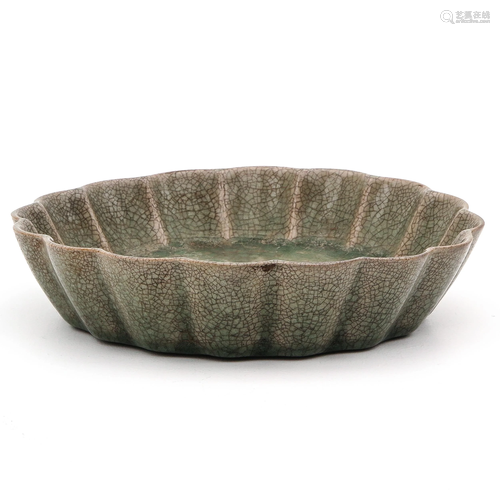 A Celadon Dish