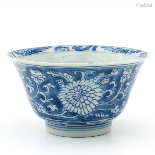 A Blue and White Bowl