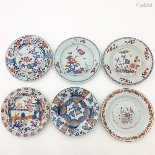 A Collection of 6 Plates