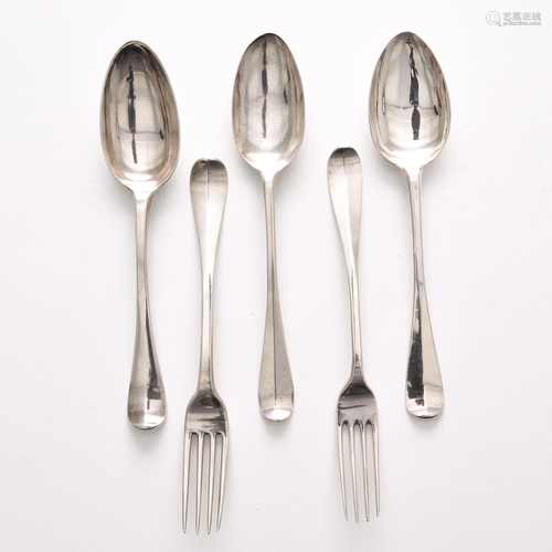 A Collection of Forks and Spoons