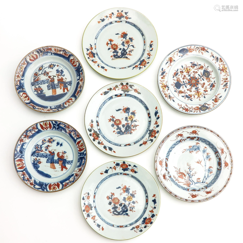 A Collection of 7 Plates