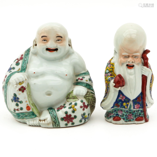Two Chinese Sculptures
